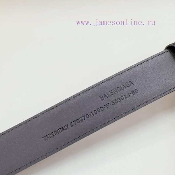 New 3.5cm Balenciaga official website, double-sided top layer cowhide material, length. 758. oivlfkbw - Image 10