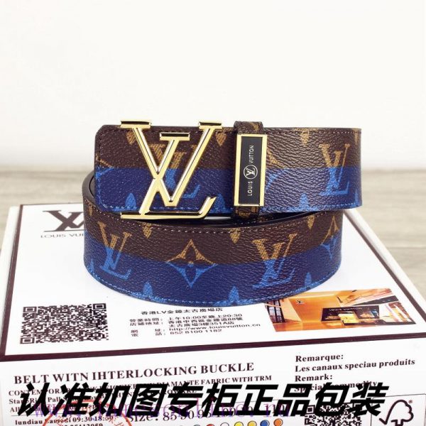 Belt LV Louis Vuitton Top Remakes-The belt is made of 100% imported original cowhide, ensuri 2ru7x189 - Image 5