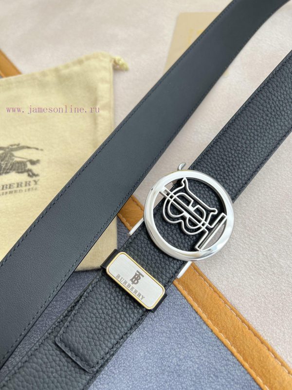 Burberry Burberry Belt ️ Automatic BeltAutomatic buckle, made of pure steel material, automa 0l1vc1u1 - Image 7