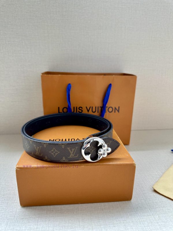 3.0-wide LV Flowergram Round double-sided belt interprets Louis Vuitton's classic elements f ztuzqxbw - Image 6