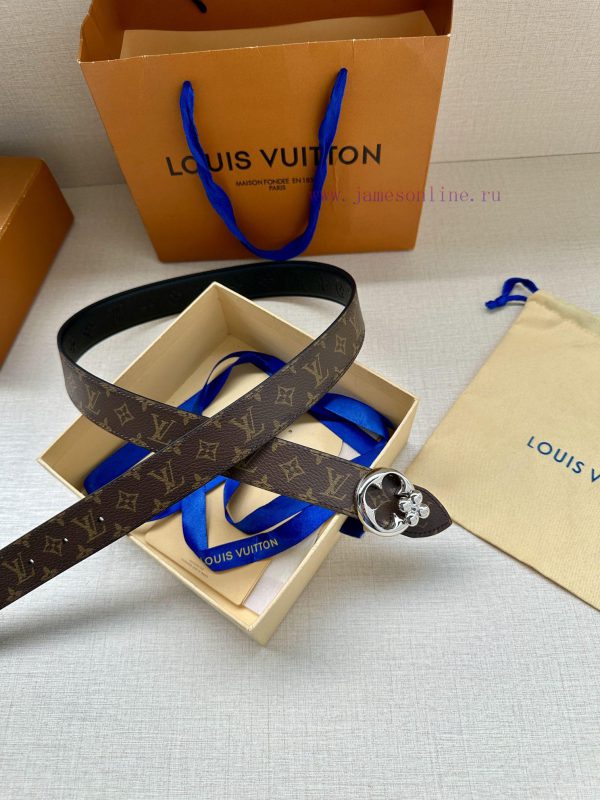 3.0-wide LV Flowergram Round double-sided belt interprets Louis Vuitton's classic elements f ztuzqxbw - Image 8