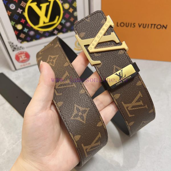 LV... Louis VuittonMaterial: Leather Belt with 100% Head Layer. The leather belt is guarante cxfyxciq - Image 3