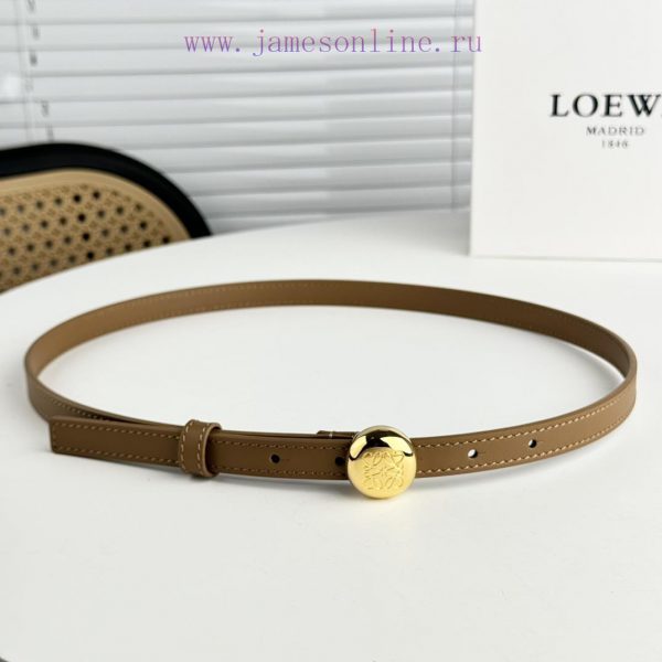 LOEWE pebble belt, niche and non collision style, can be worn on both skirts and pants, 1.5c rlj6zrg3