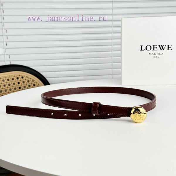 LOEWE pebble belt, niche and non collision style, can be worn on both skirts and pants, 1.5c itp9mpix - Image 3