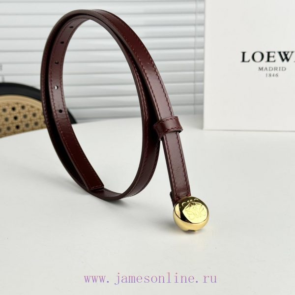 LOEWE pebble belt, niche and non collision style, can be worn on both skirts and pants, 1.5c itp9mpix - Image 4