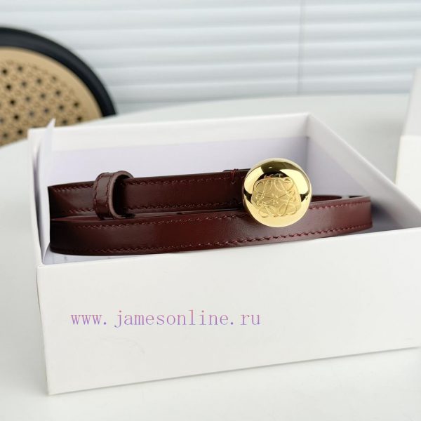 LOEWE pebble belt, niche and non collision style, can be worn on both skirts and pants, 1.5c itp9mpix - Image 5