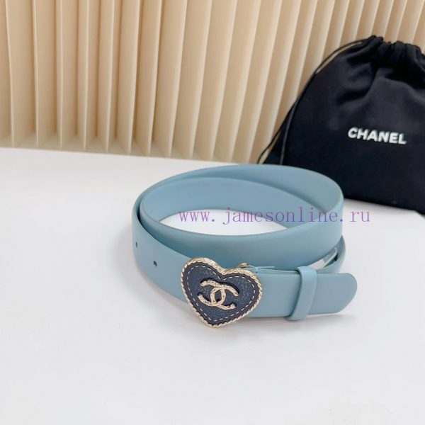 3.0cm Chanel new belt, double-sided top layer cowhide material, length. 758.80.85.90.95.100 20iqelaf - Image 3