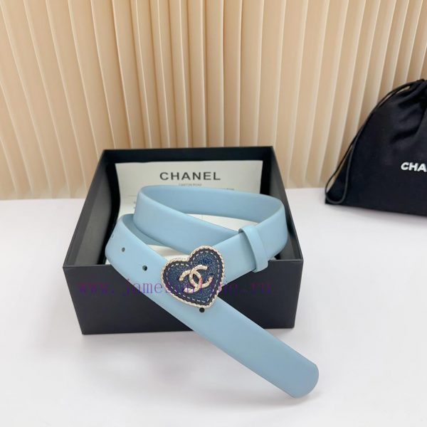 3.0cm Chanel new belt, double-sided top layer cowhide material, length. 758.80.85.90.95.100 20iqelaf - Image 6