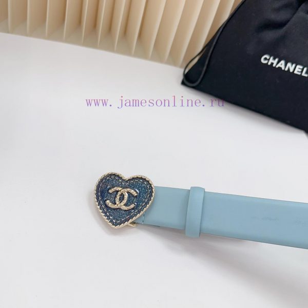 3.0cm Chanel new belt, double-sided top layer cowhide material, length. 758.80.85.90.95.100 20iqelaf - Image 7