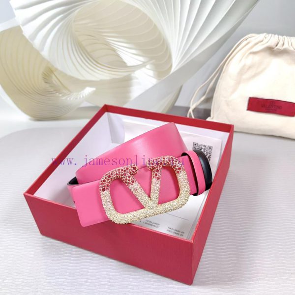4.0cm Valentino new belt, double-sided top layer cowhide material, length 75.80.85.90.95.100 f7ebsm6g - Image 7