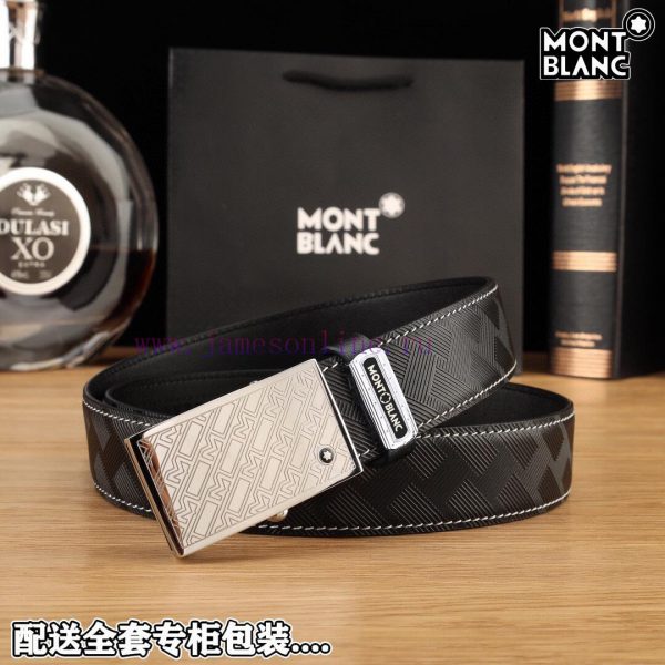 Complete setMontblancBuckle material: Two tone pure steel buckleThe front of the belt is mad bpzuohma - Image 3