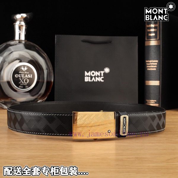 Complete setMontblancBuckle material: Two tone pure steel buckleThe front of the belt is mad bpzuohma - Image 5