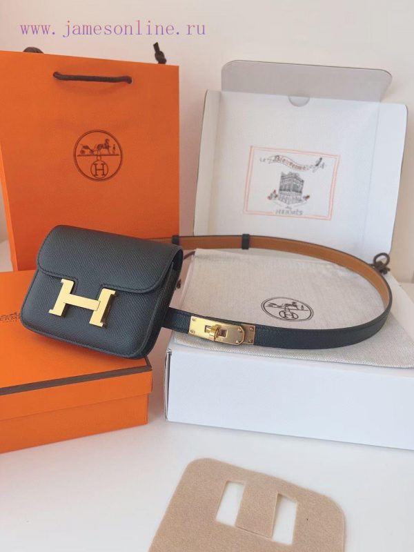 Reproduction versionImported original factory first layer cow beltKelly bag+belt, high-end m 3mmyby1m - Image 8