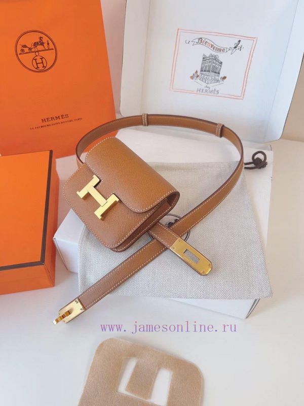 Reproduction versionImported original factory first layer cow beltKelly bag+belt, high-end m y9yuxh5v - Image 10