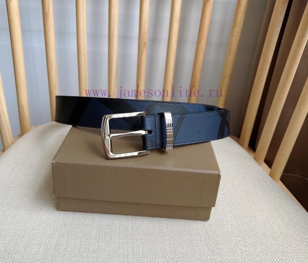 Burberry launches new matching palladium plated buckle design with engraved Burberry plaid w ovqoyc1i