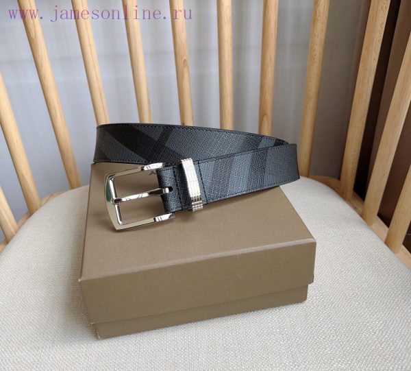 Burberry launches new matching palladium plated buckle design with engraved Burberry plaid w jkhbn0mp
