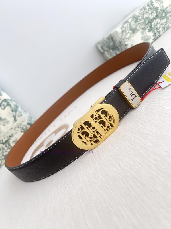 Dior Dior Belt ️ Automatic BeltAutomatic buckle, made of pure steel material, equipped with kgkrprpr - Image 4