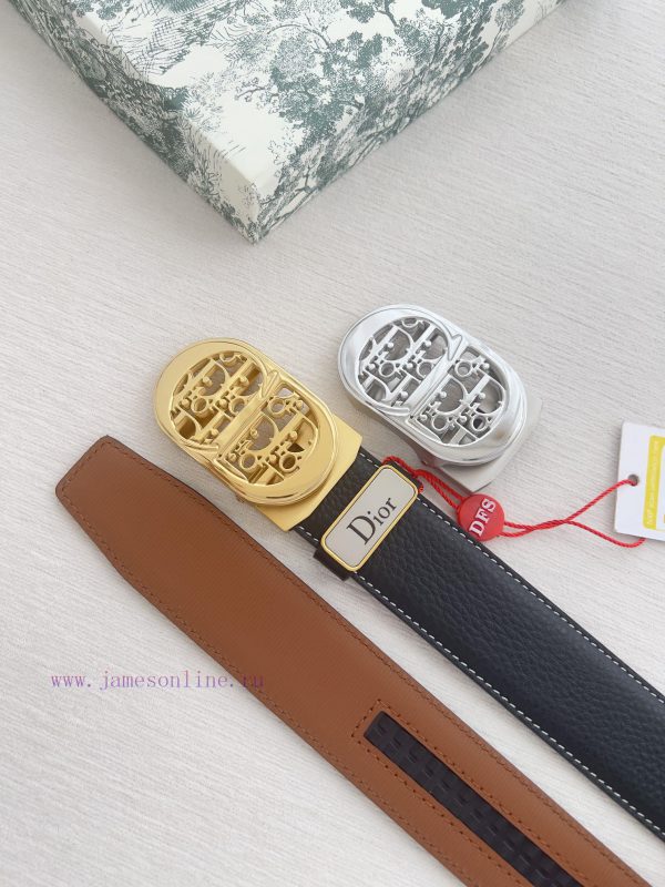 Dior Dior Belt ️ Automatic BeltAutomatic buckle, made of pure steel material, equipped with 3j00l0dv - Image 10
