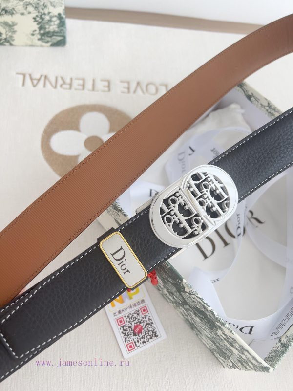 Dior Dior Belt ️ Automatic BeltAutomatic buckle, made of pure steel material, equipped with k3yusdhd - Image 5