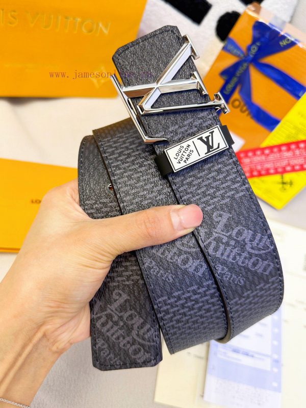 Belt LV Louis ReproductionBelt made of 100% head layer cowhide, ensuring a three-dimensional uvym1fww