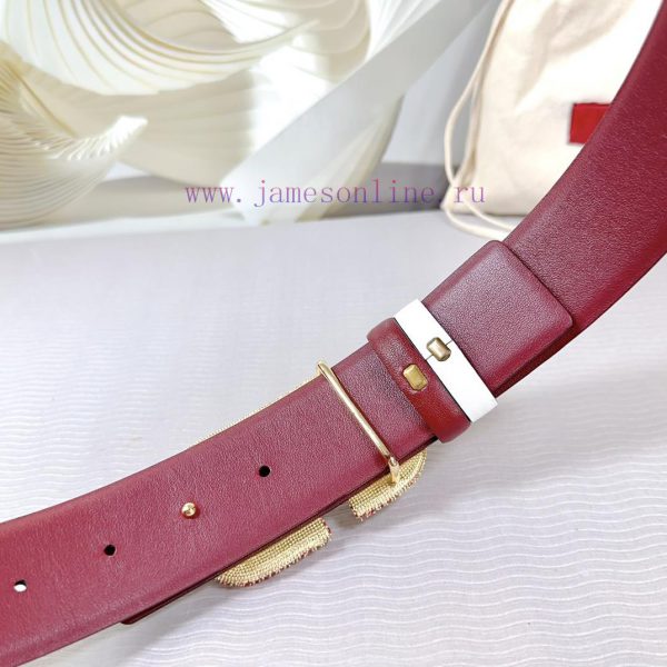 4.0cm Valentino new belt, double-sided top layer cowhide material, length 75.80.85.90.95.100 ms5xk4p8 - Image 10