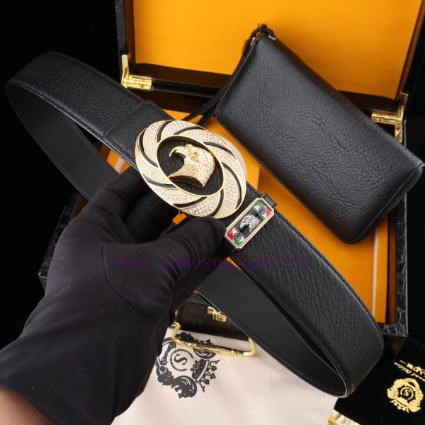MADE IN ITALYWooden box with accompanying picturesStephen @ Belt+Wallet SetBuckle material: wx0t5qj2 - Image 5