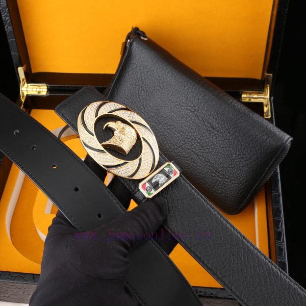 MADE IN ITALYWooden box with accompanying picturesStephen @ Belt+Wallet SetBuckle material: wx0t5qj2 - Image 7