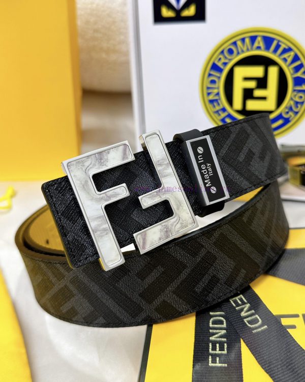Belt FENDI Fendi ReproductionThe waistband is made of 100% cowhide, ensuring genuine leather x4zwomcn - Image 3