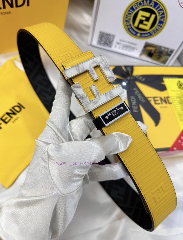 Belt FENDI Fendi ReproductionThe waistband is made of 100% cowhide, ensuring genuine leather x4zwomcn - Image 6