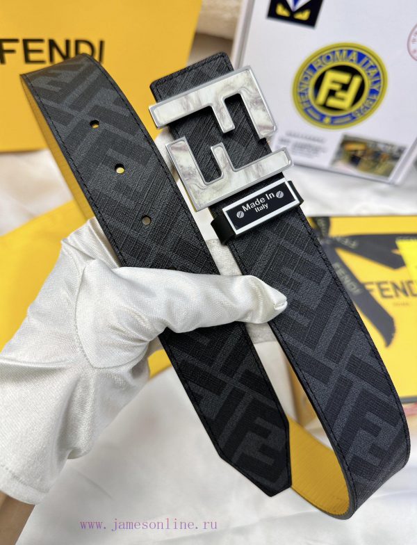 Belt FENDI Fendi ReproductionThe waistband is made of 100% cowhide, ensuring genuine leather x4zwomcn - Image 9