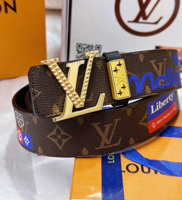 Belt LV Louis Reproduction-The waistband is made of 100% imported original cowhide, ensuring mv1t23b5