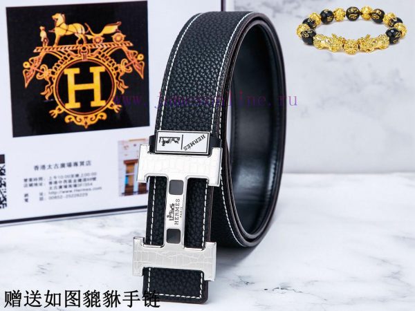 Belts from Herm è s Her...The waistband is made of 100% cowhide, ensuring that the genuine l lbzh2s9i