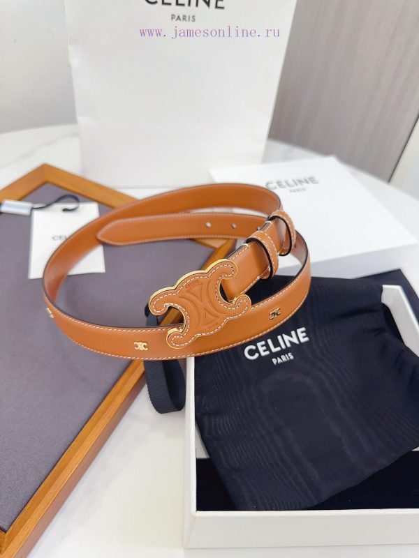 Celine has upgraded its materials with genuine IP plated steel buckles measuring 2.5 centime lyu26rhm