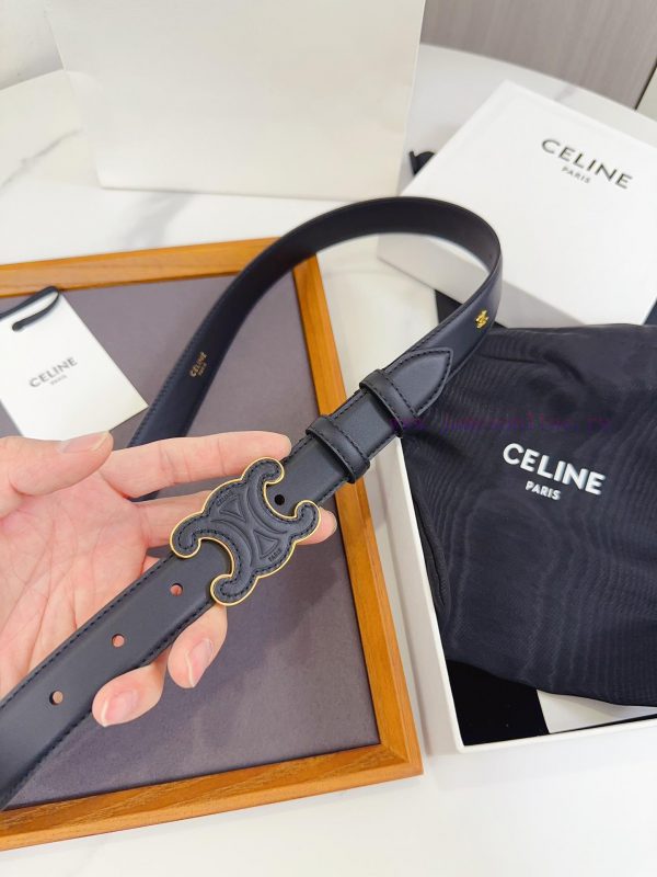 Celine has upgraded its materials with genuine IP plated steel buckles measuring 2.5 centime 8w21xjll - Image 7