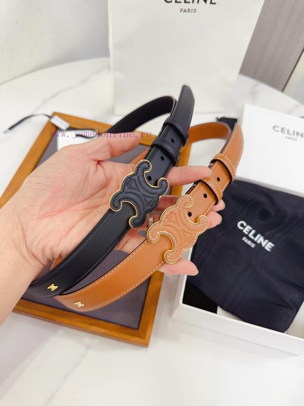 Celine has upgraded its materials with genuine IP plated steel buckles measuring 2.5 centime 8w21xjll - Image 9