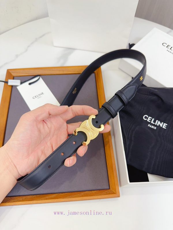 Celine has upgraded its materials with genuine IP plated steel buckles measuring 2.5 centime 64awczoz - Image 5