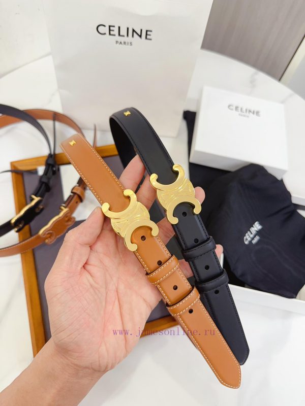 Celine has upgraded its materials with genuine IP plated steel buckles measuring 2.5 centime 64awczoz - Image 8