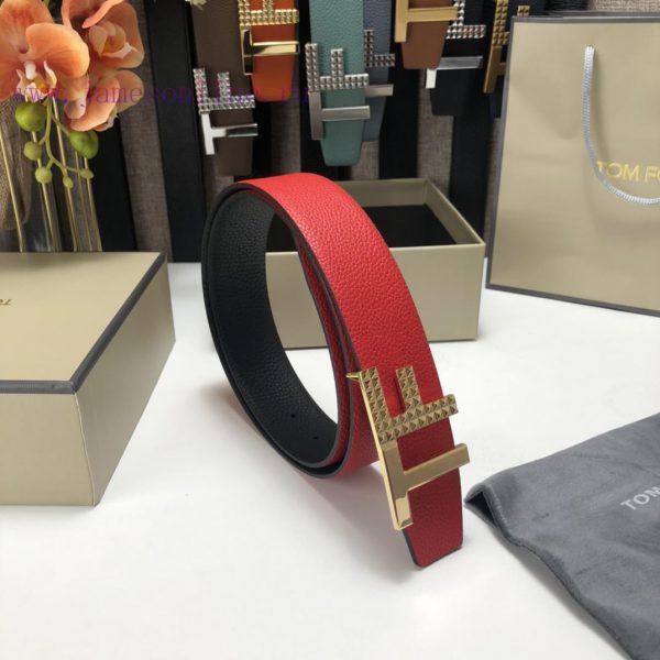 Tomford's latest popular double-sided top layer butter with original box and 3.8-wide new mo ar4rg93h