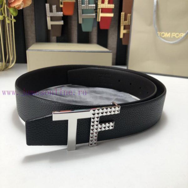 Tomford's latest popular double-sided top layer butter with original box and 3.8-wide new mo a40omzc0