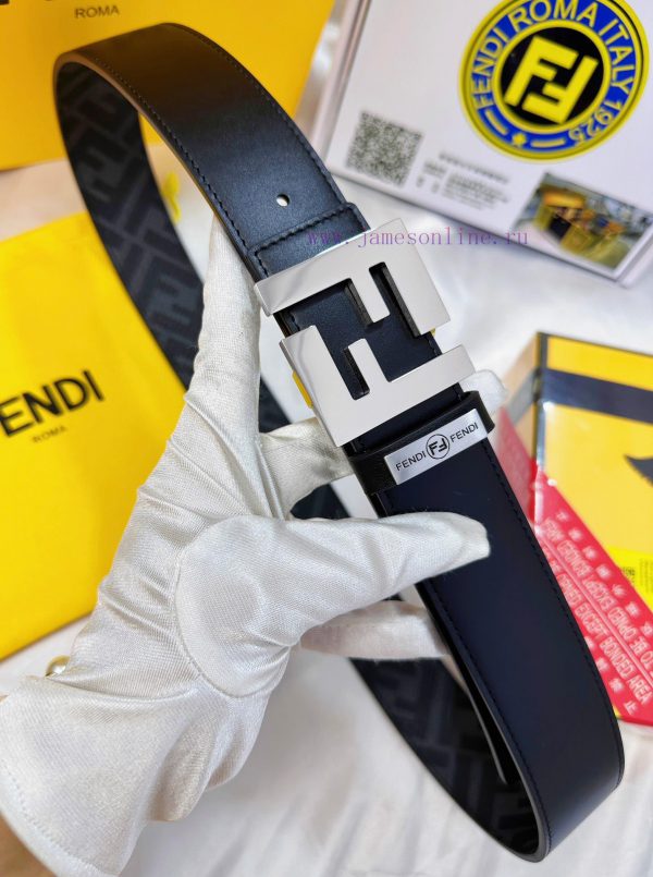 Belt FENDI Fendi ReproductionBelt made of 100% imported top layer cowhide, ensuring genuine kh7gpbqo - Image 5