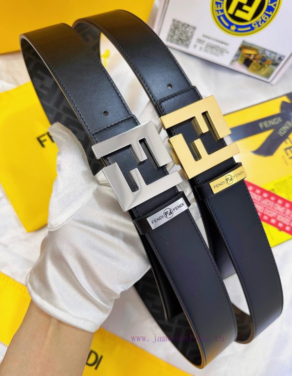 Belt FENDI Fendi ReproductionBelt made of 100% imported top layer cowhide, ensuring genuine kh7gpbqo - Image 10