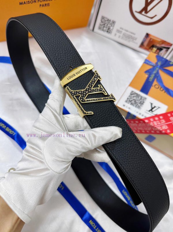 Belt LV Louis Vuitton Top Remakes-The belt is made of 100% imported original cowhide, ensuri rmxrqovy - Image 6