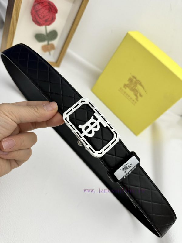 Burberry automatic beltMaterial: Leather Belt with 100% Head Layer. The leather belt is guar gf84u39z - Image 7