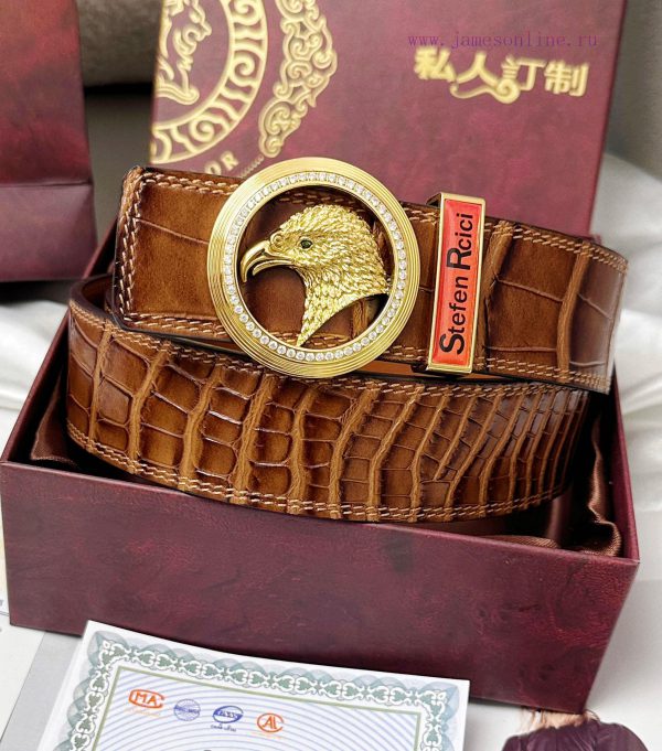 Belt Stefen Rcici Nitz set with diamondsBelt replica Private customized high-end supply vers kayy0xun