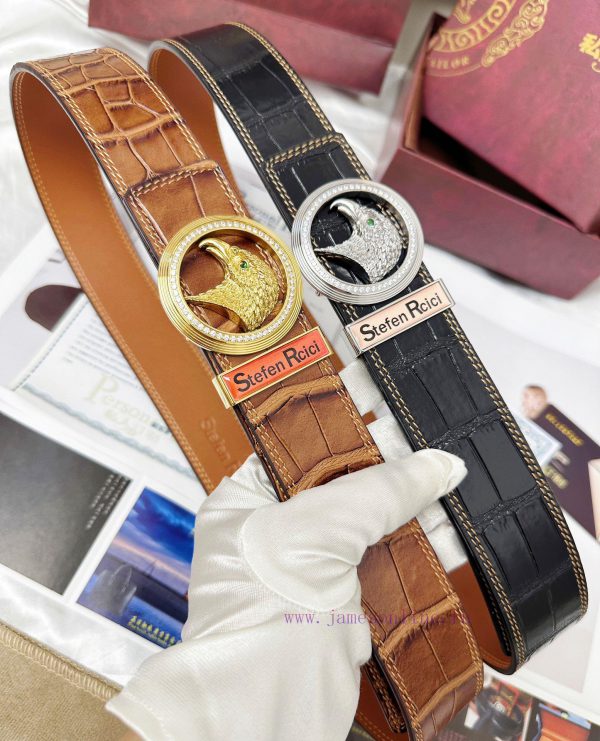 Belt Stefen Rcici Nitz set with diamondsBelt replica Private customized high-end supply vers q5oit5n1