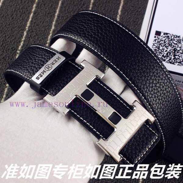 Hermes Her..mesIdentify and receive a punch as a giftMaterial: 100% top layer cowhide belt, 18tmoqb5 - Image 5