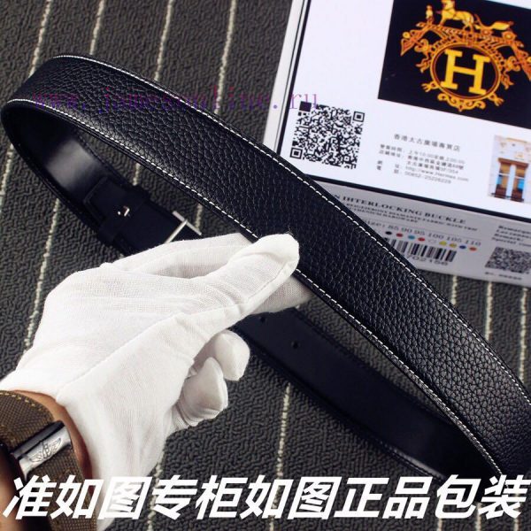 Hermes Her..mesIdentify and receive a punch as a giftMaterial: 100% top layer cowhide belt, 18tmoqb5 - Image 8