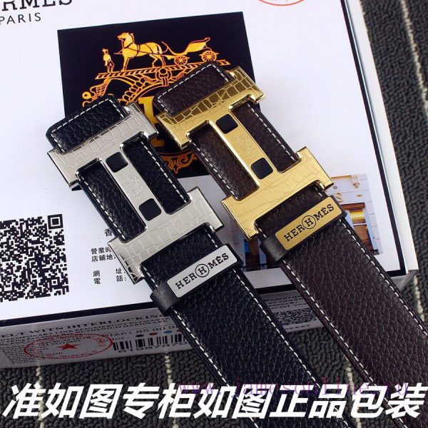 Hermes Her..mesIdentify and receive a punch as a giftMaterial: 100% top layer cowhide belt, 18tmoqb5 - Image 9