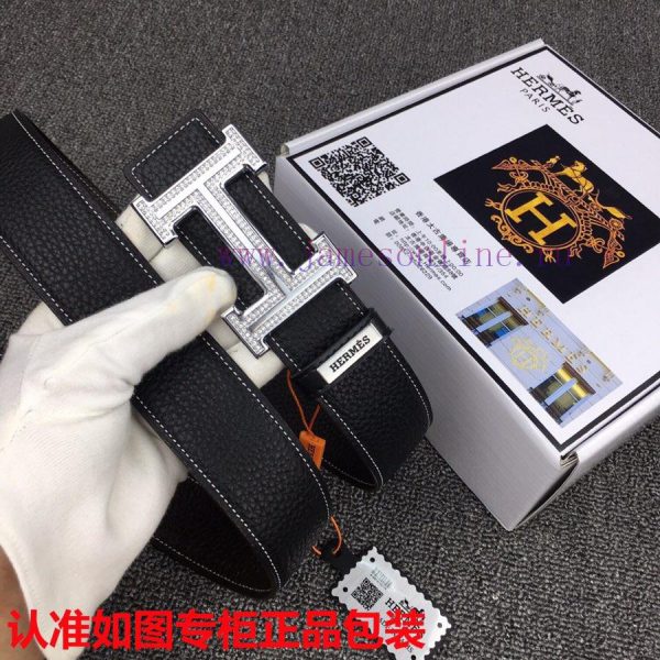 Hermes HERMES️Identify genuine productsGrade: Italian imported 100% top layer cowhide, Herme 9pij1i7f - Image 4