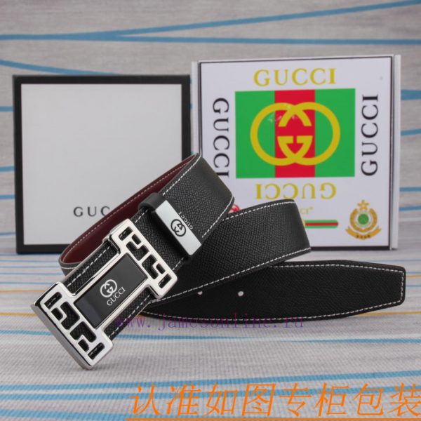 The original leather belt from GucciMen's belt material: 100% head layer cowhide belt, guara 5u2o7v2o